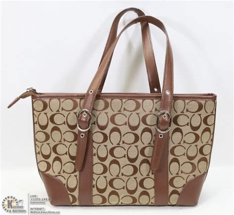 coach purse fake